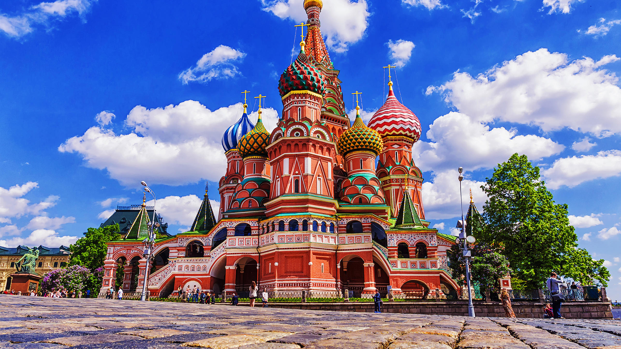 Кремль и собор Василия блаженного